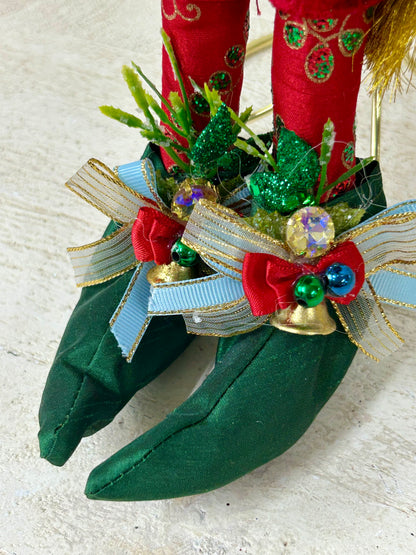 Mark Roberts Small 15 Inch Northpole Bell Ringer Elf