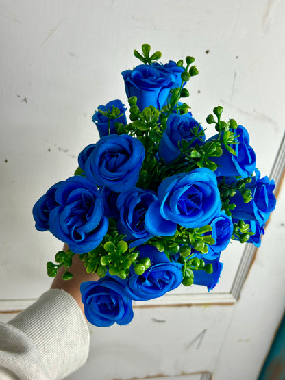 Royal Blue Rose Bud Bush