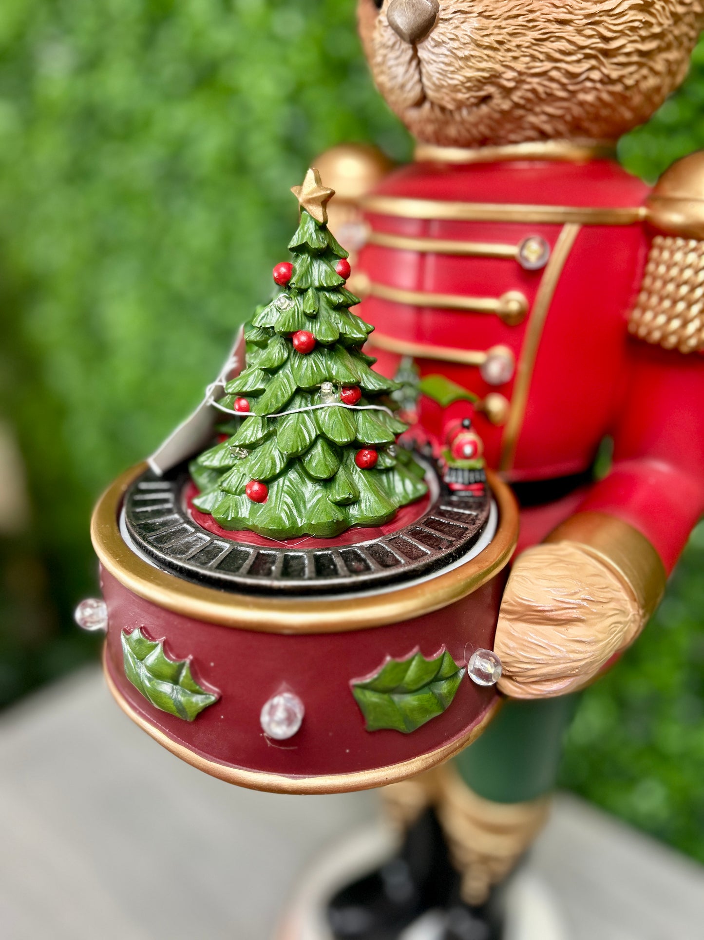 30 Inch LED Bear Nutcracker