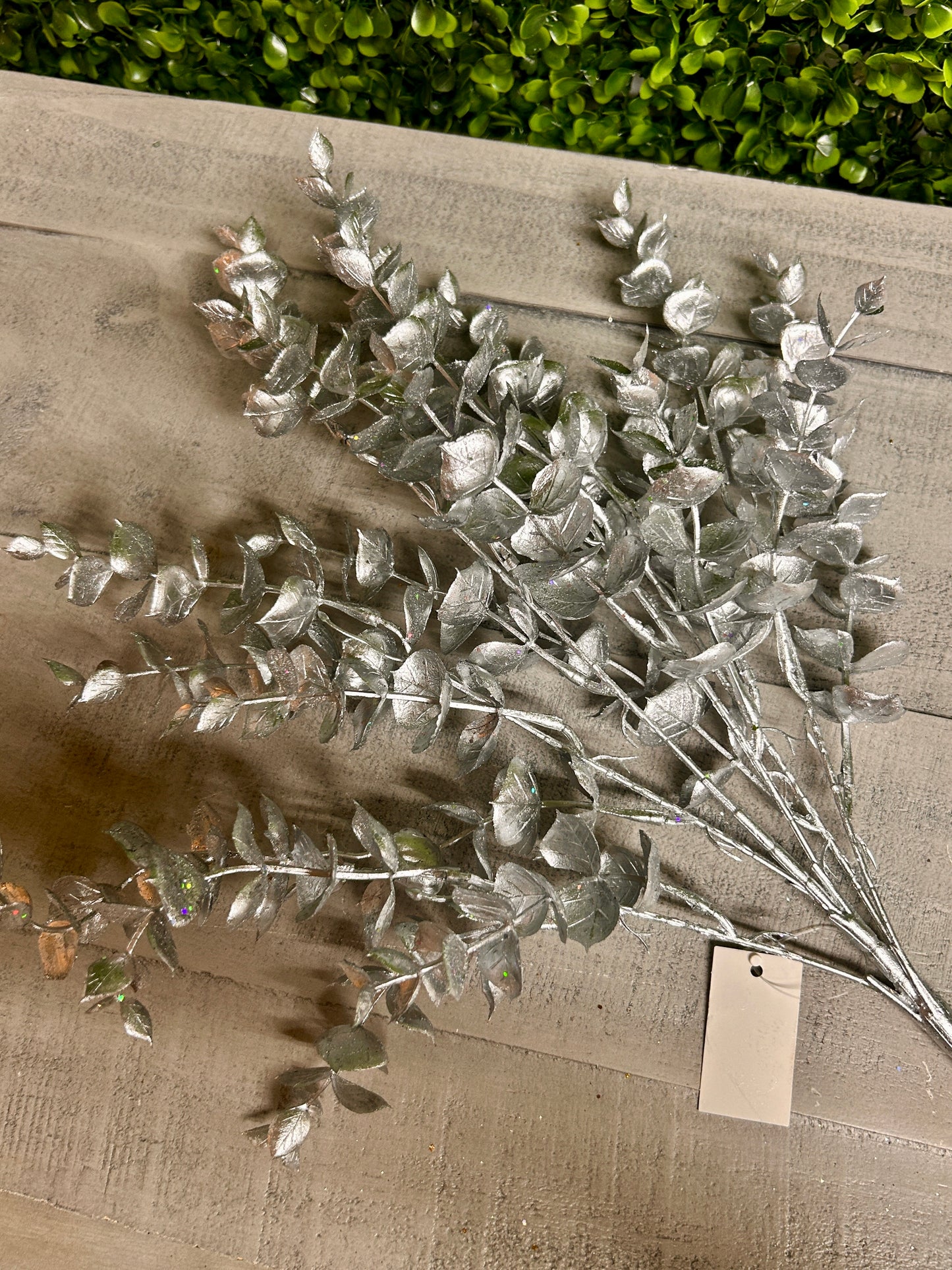 18 Inch Silver Eucalyptus Bush
