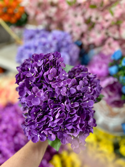 18 Inch Purple Hydrangea Bush