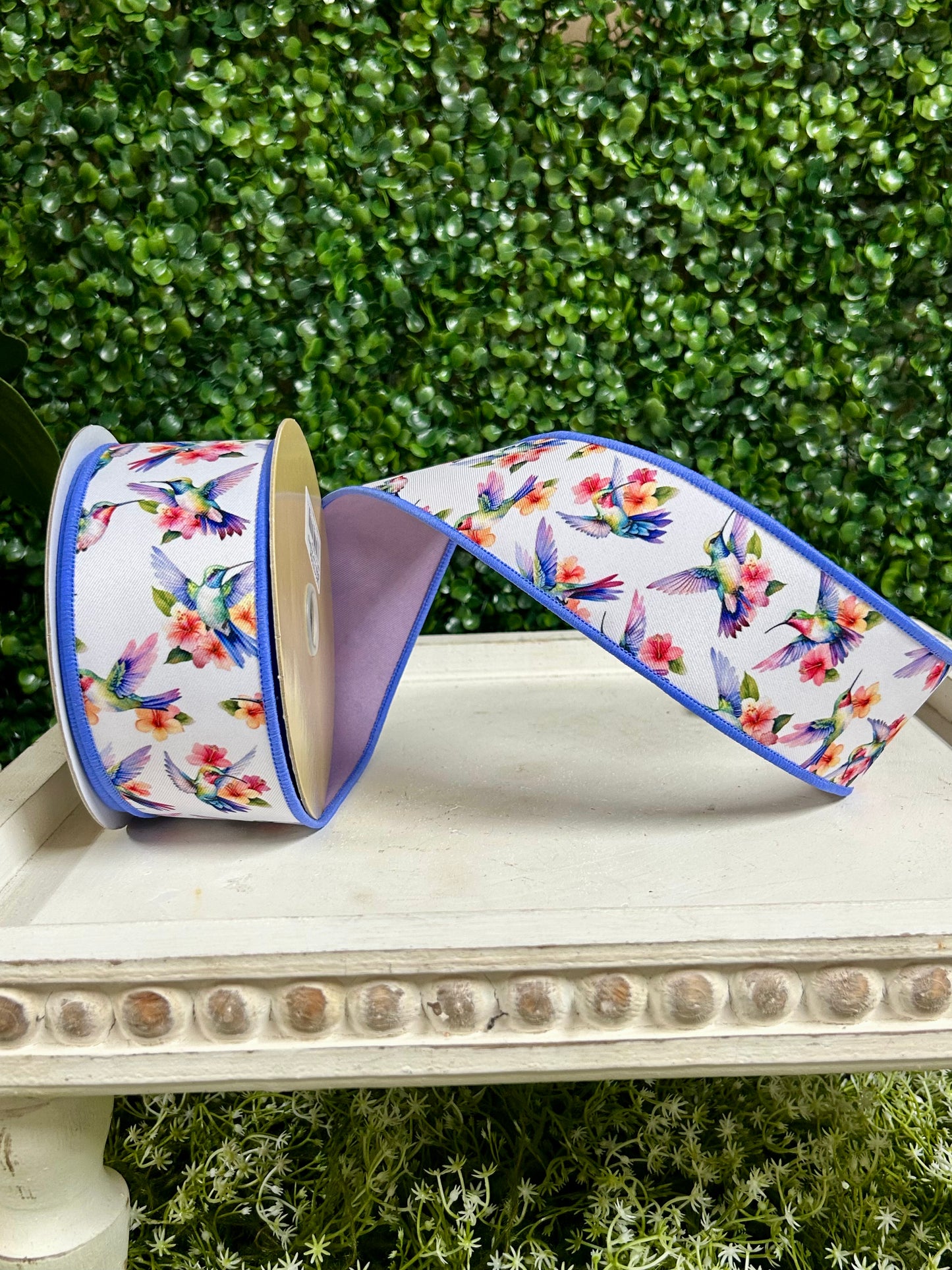 2.5 Inch By 10 Yard Hummingbird Ribbon
