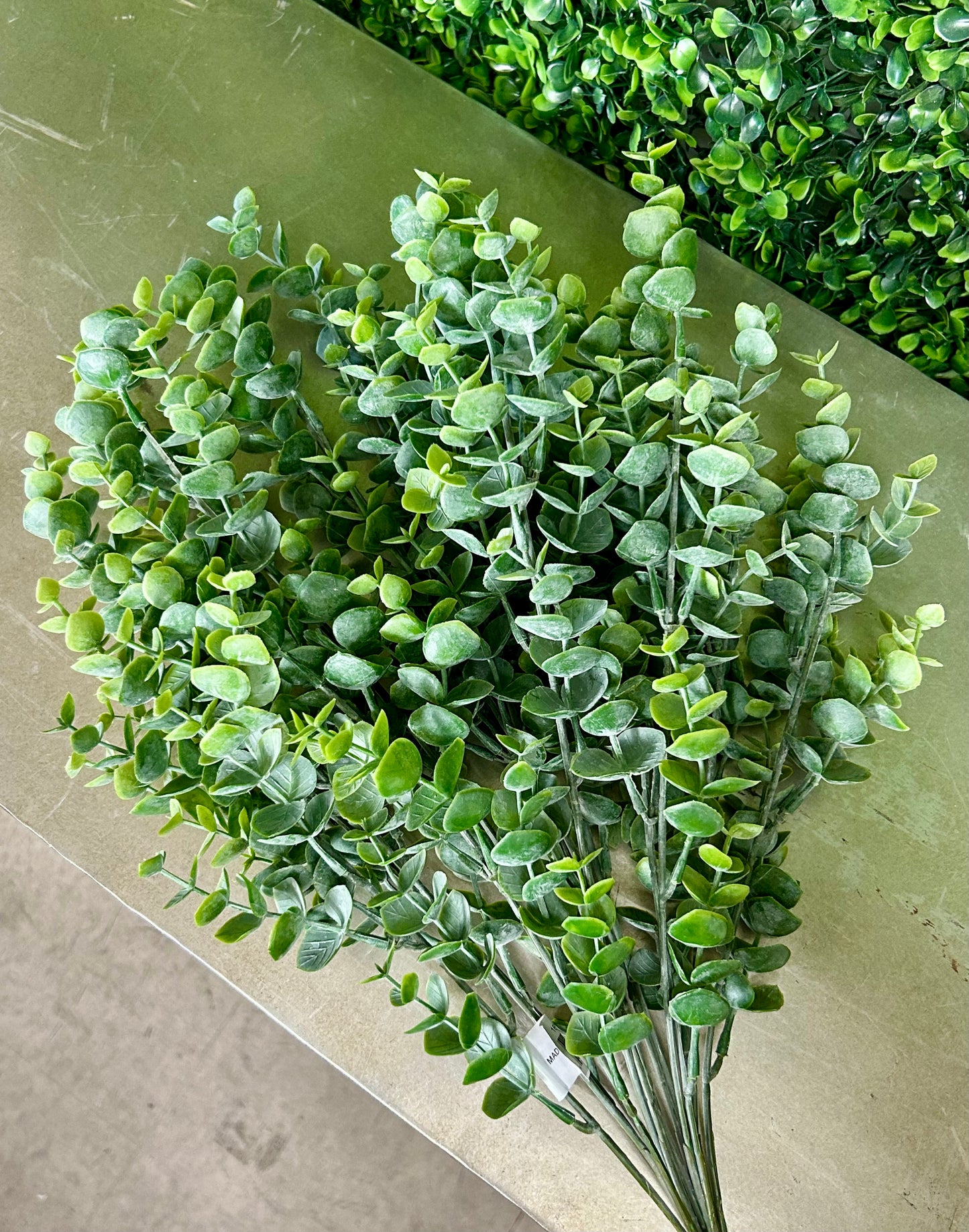 18.5 Inch Green Eucalyptus Bush