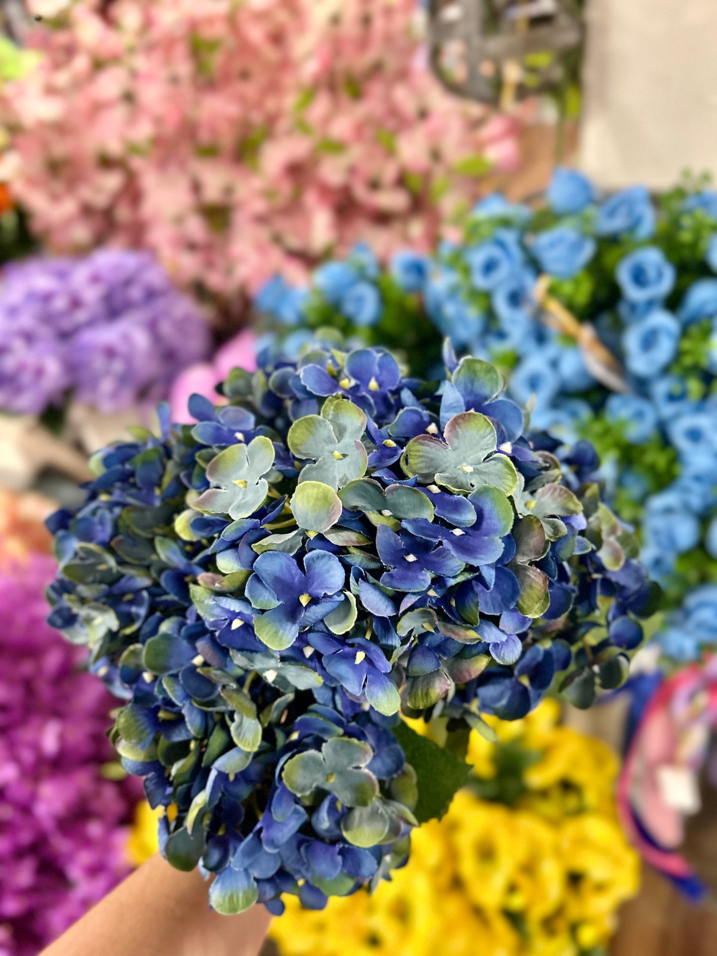 18 Inch Royal Blue Hydrangea Bush