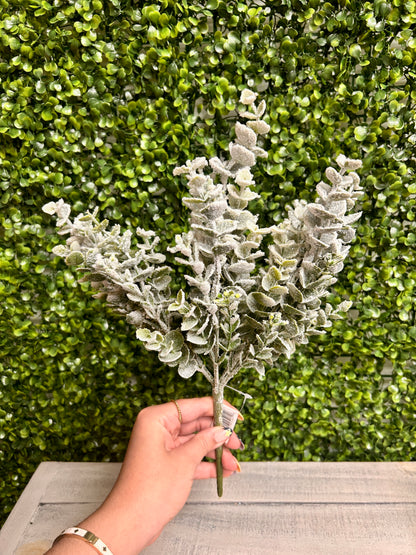 13 Inch Eucalyptus Snow Bush