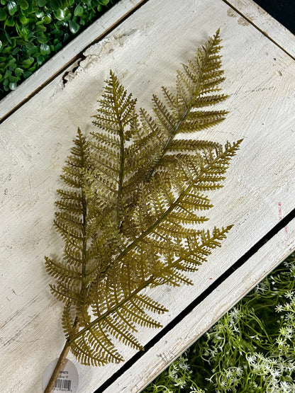 18 Inch Green Fern Spray