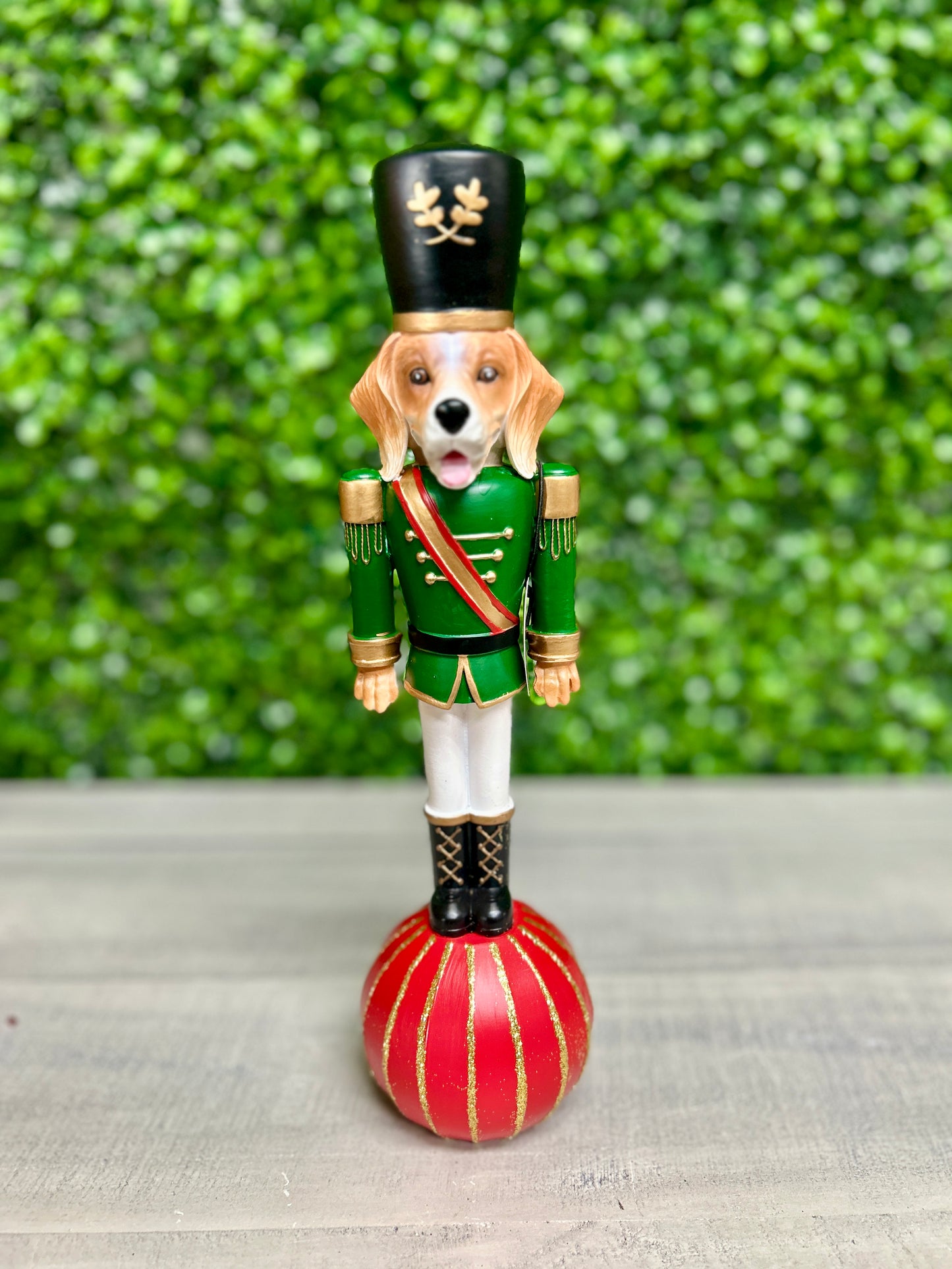 11.8 Inch Cocker Spaniel Nutcracker Resin Décor