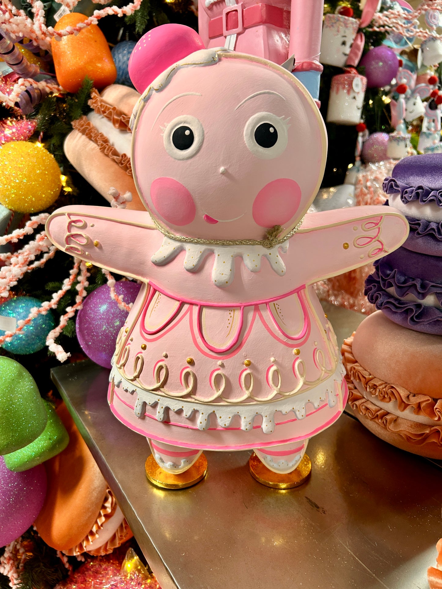 Light Pink The Rainbow Gingers, Dippsy, And Dough Figure