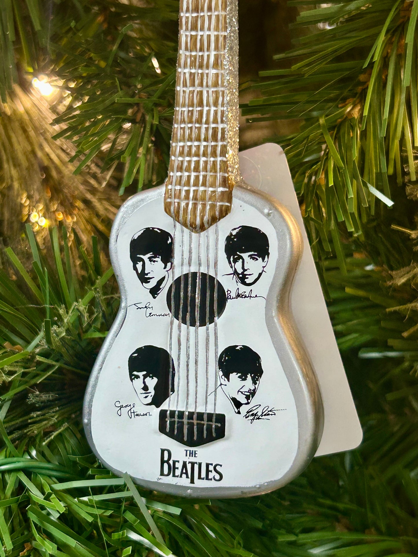 Kat And Annie Iconic Beatles Guitar Ornament