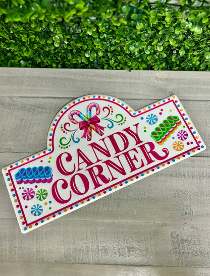 15 Inch Candy Corner Street Sign