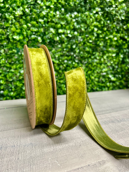 1 Inch By 10 Yard Willow Heritage Velvet Ribbon