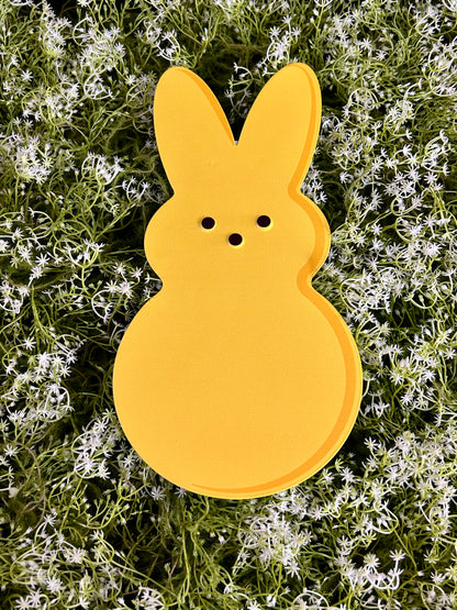 12 Inch Embossed Sugar Bunny Sign Four Styles