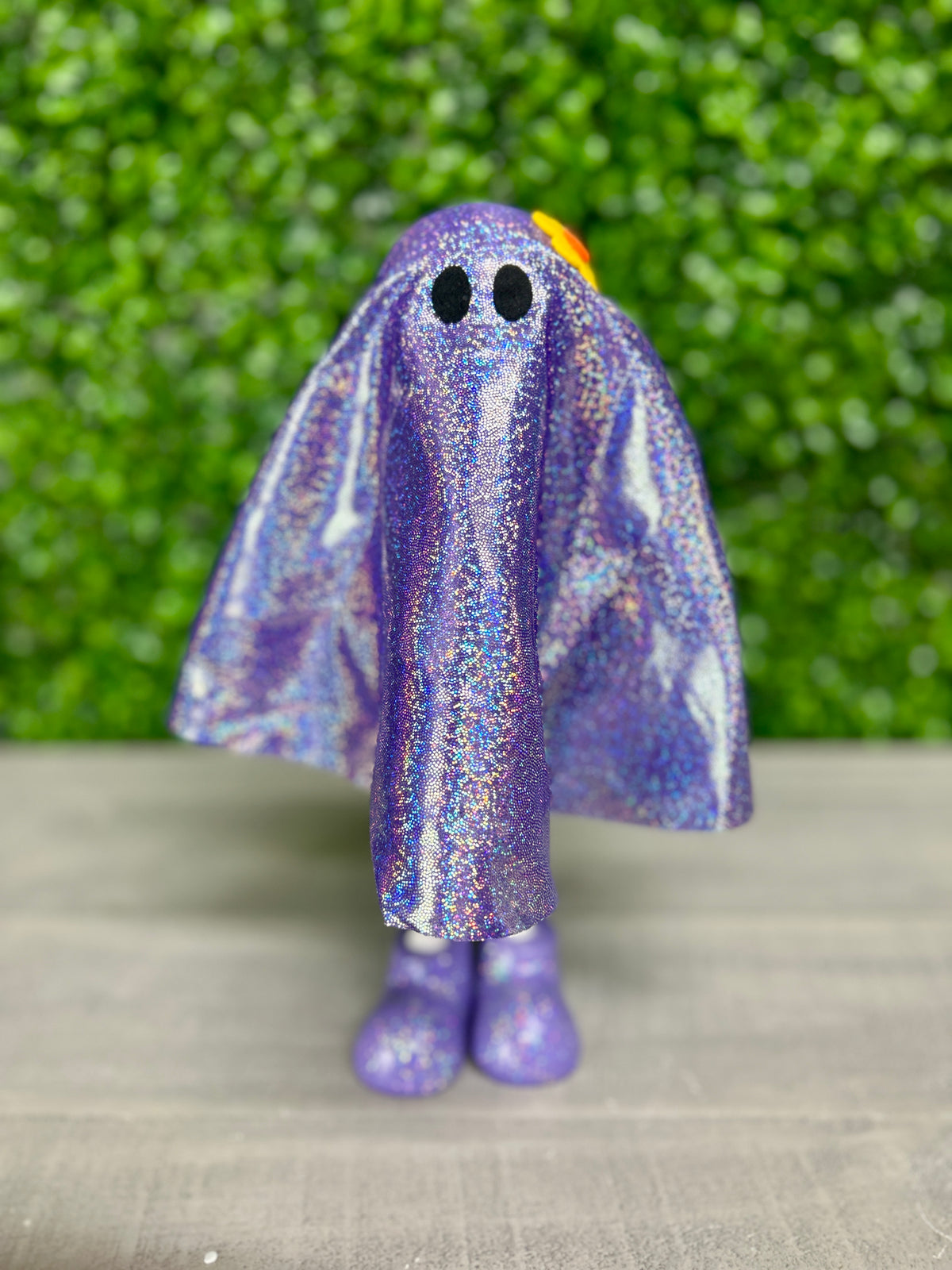 11.42 Inch Resin And Fabric Halloween Ghost Four Styles