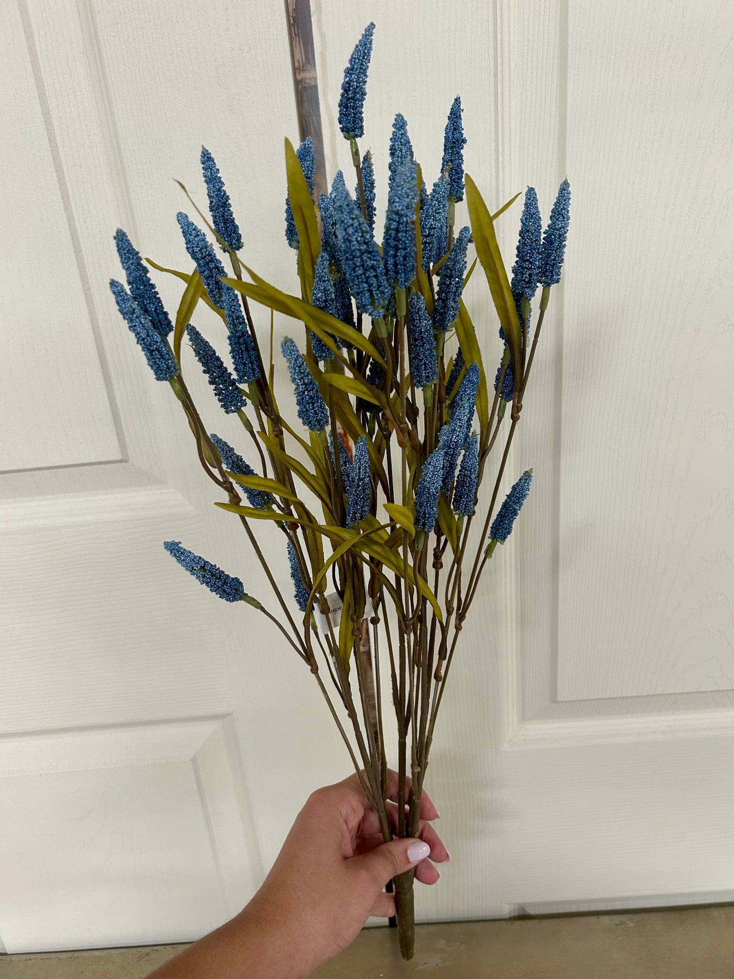22 Inch Blue Foxtail Bush