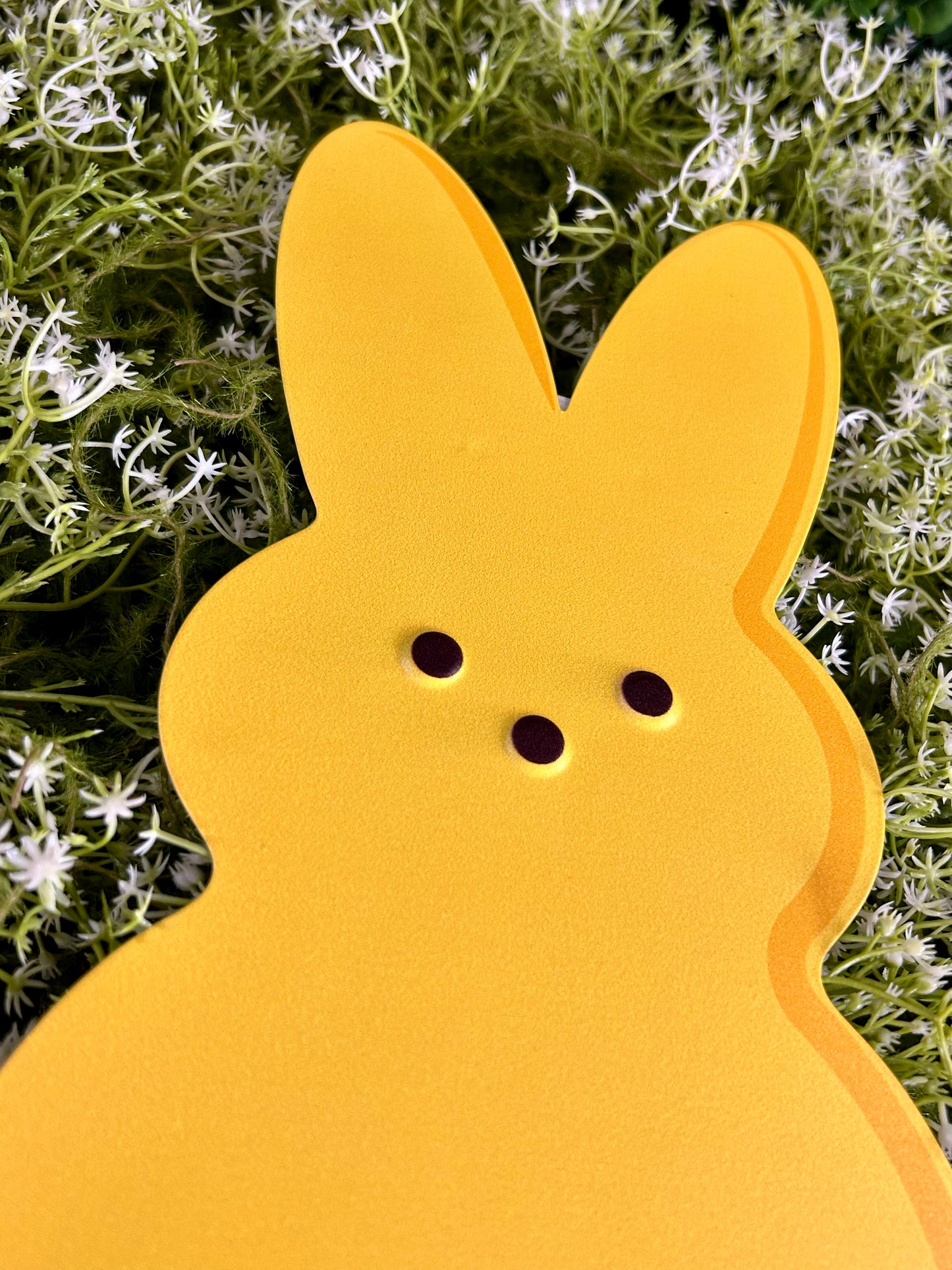 12 Inch Embossed Sugar Bunny Sign Four Styles