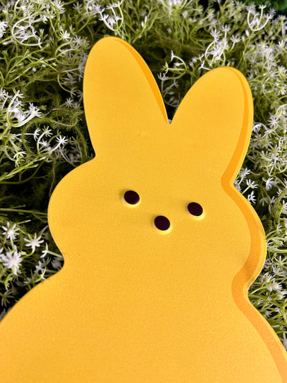 12 Inch Embossed Sugar Bunny Sign Four Styles