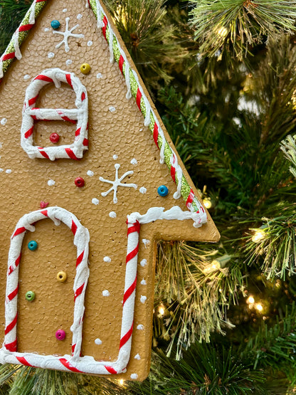 11 Inch Gingerbread House Ornament