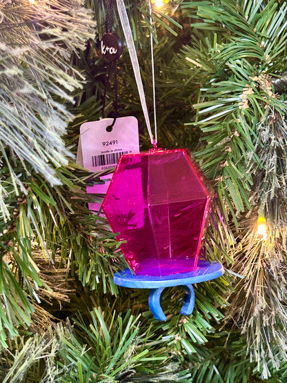 Kat And Annie Strawberry Ring Pop Ornament