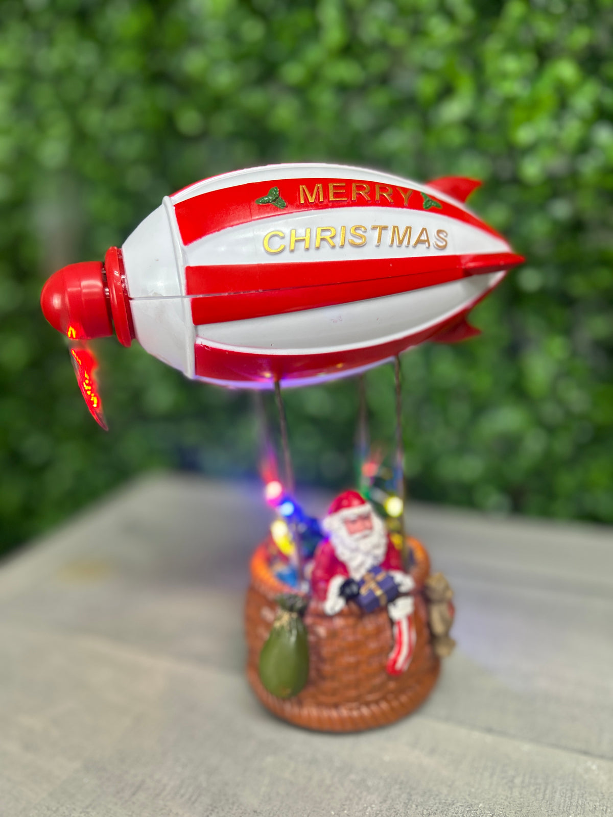 8.07 Inch Lighted Animated Holiday Air Balloon