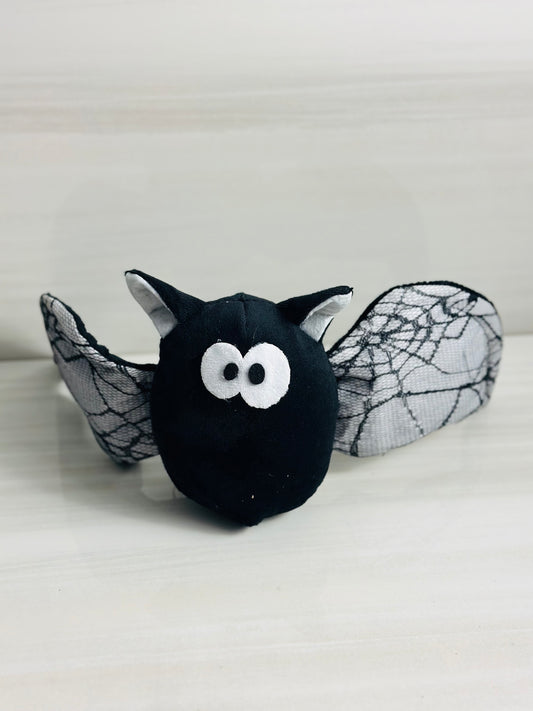 16 Inch Plush Bat With Web Lace Wings