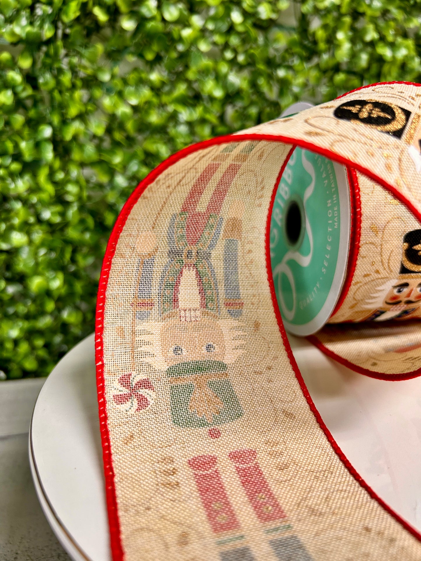 Nutcrackers On Royal Ribbon