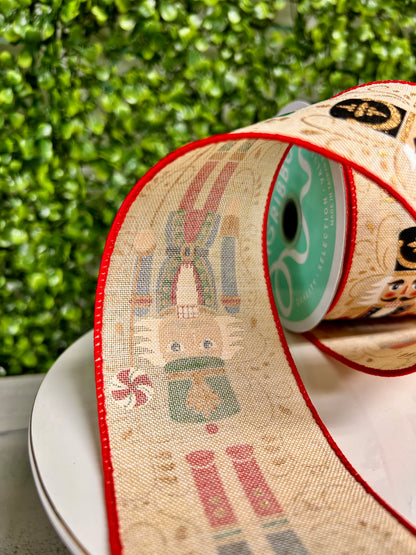 Nutcrackers On Royal Ribbon