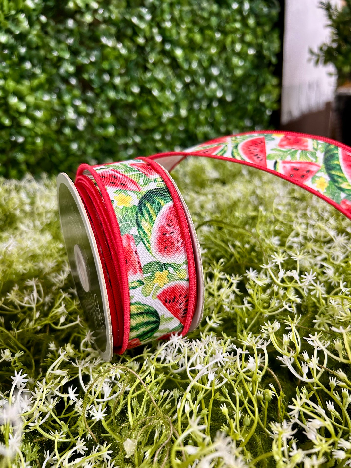 1.5 Inch By 10 Yard Watermelon Ribbon