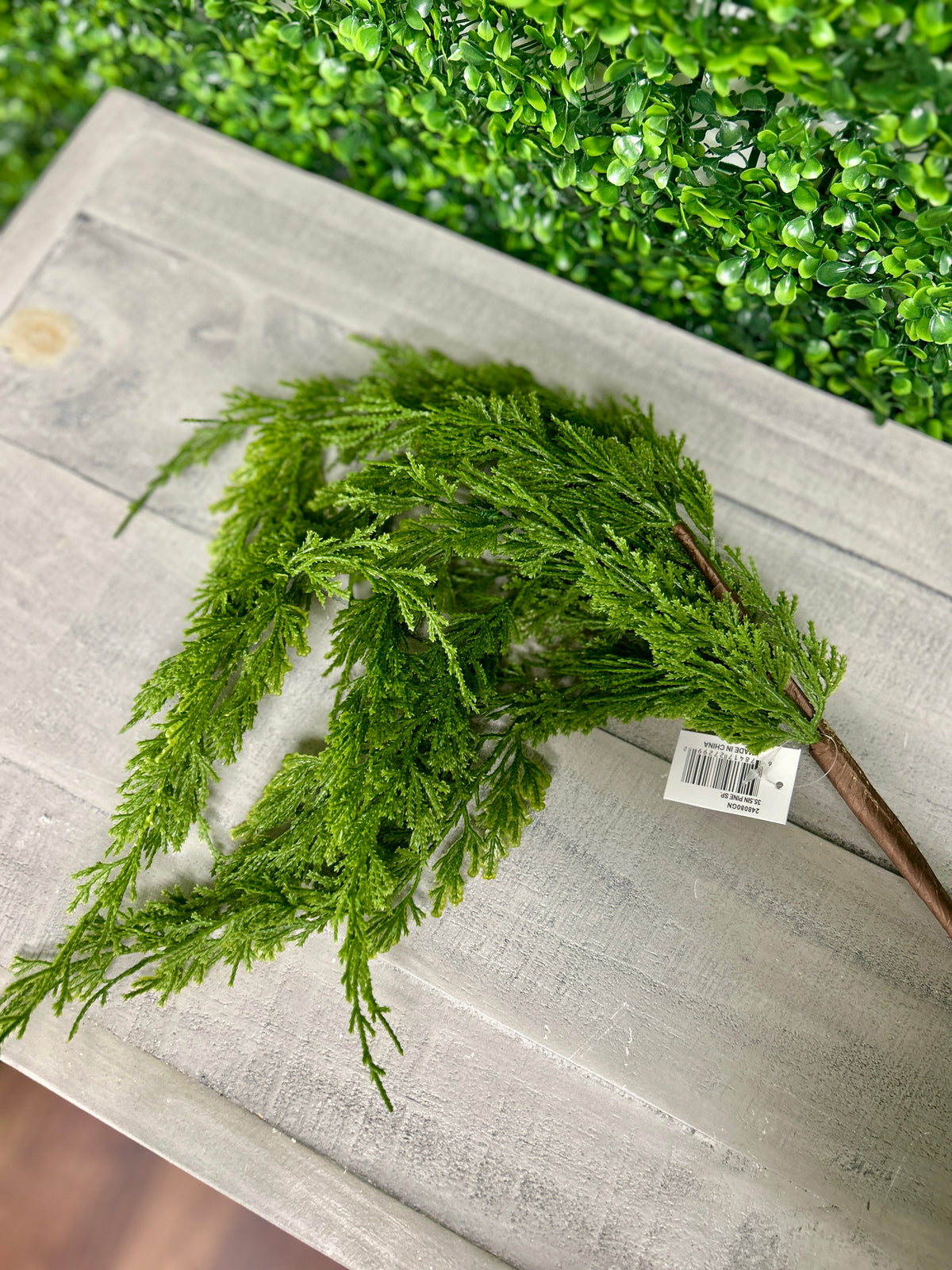 35.5 Inch Cedar Pine Spray