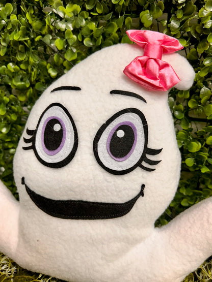 18.5 Inch Ghost With Pink Bow Decor Kit