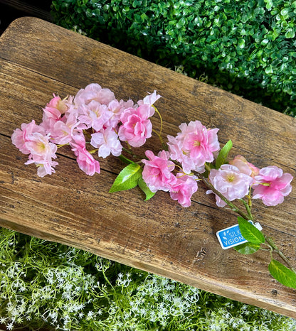 31 Inch Pink Cherry Blossom Spray