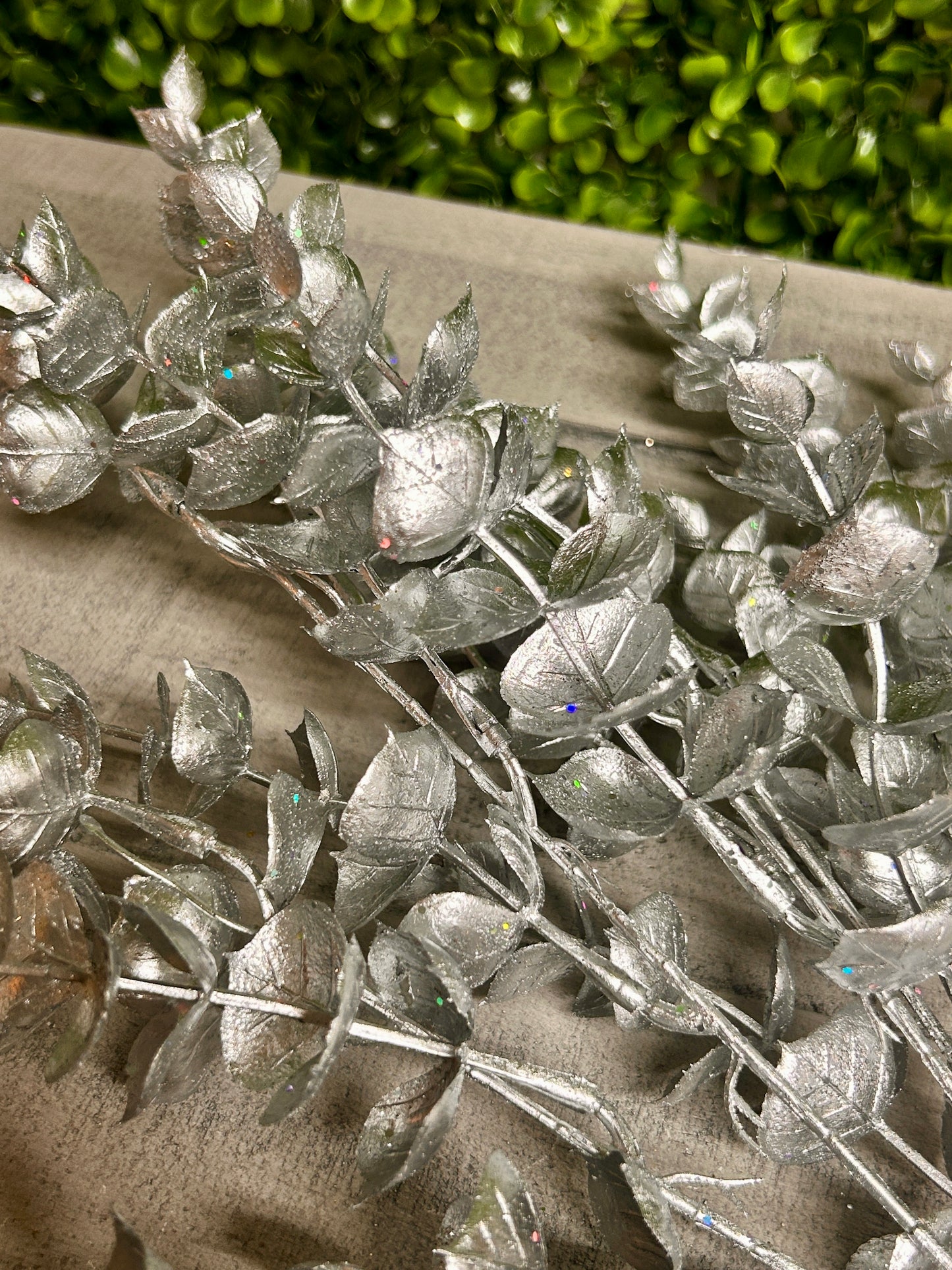 18 Inch Silver Eucalyptus Bush