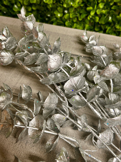 18 Inch Silver Eucalyptus Bush