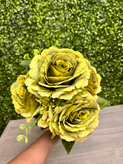 18 Inch Green Rose Hydrangea Bush
