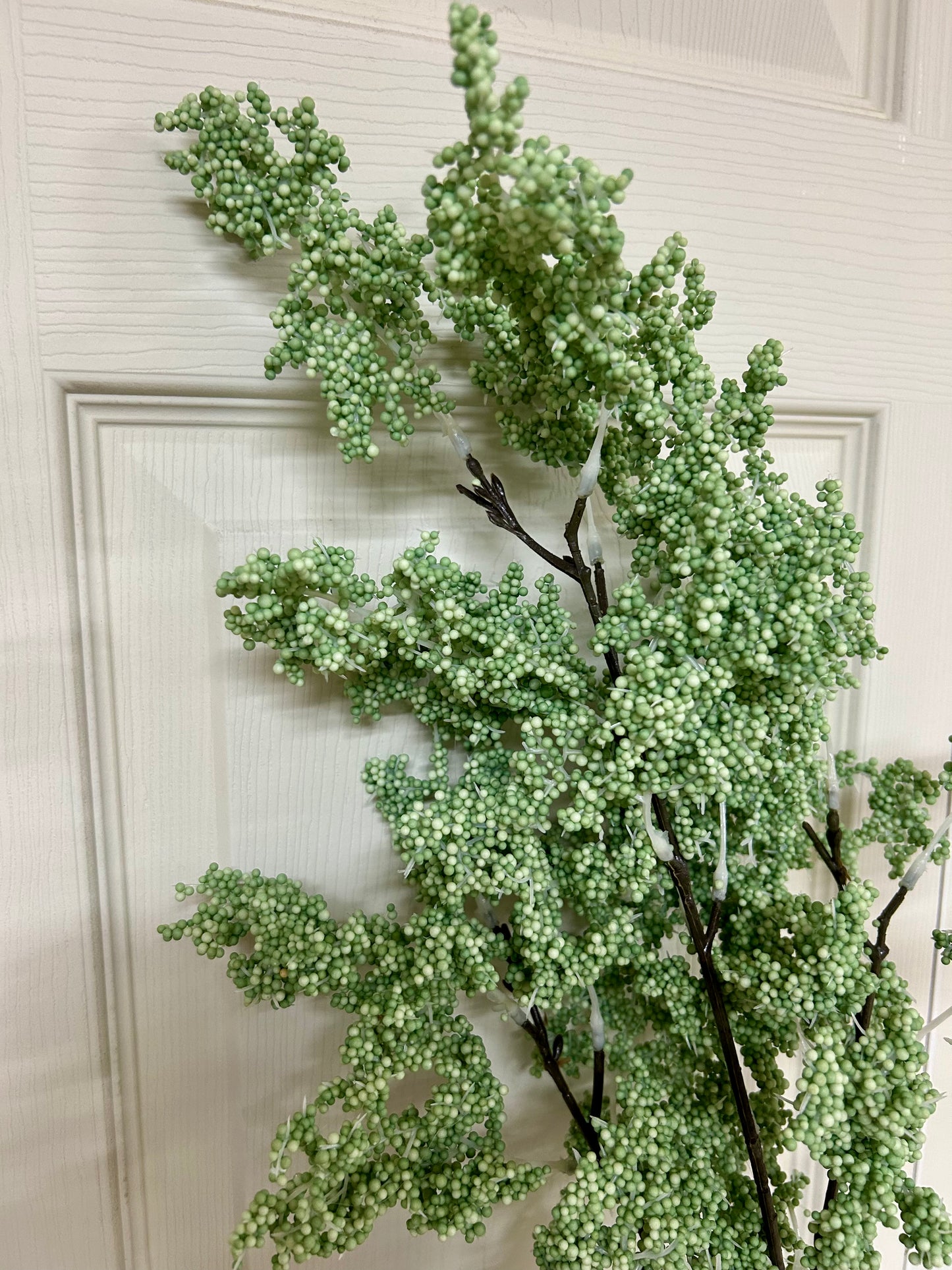 36 Inch Mini Styrofoam Sage Green Amaranthus Spray