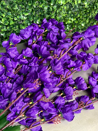 18 Inch Purple Cherry Blossom Bush