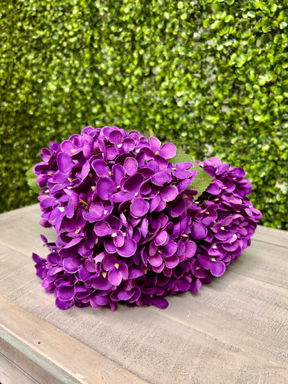 18 Inch Purple Hydrangea Bush