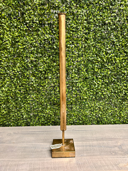 23.5 Inch Metal Tube Holder With Plate
