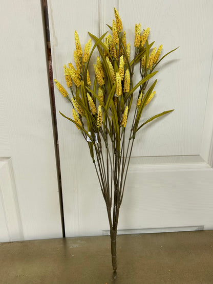 22 Inch Yellow Foxtail Bush