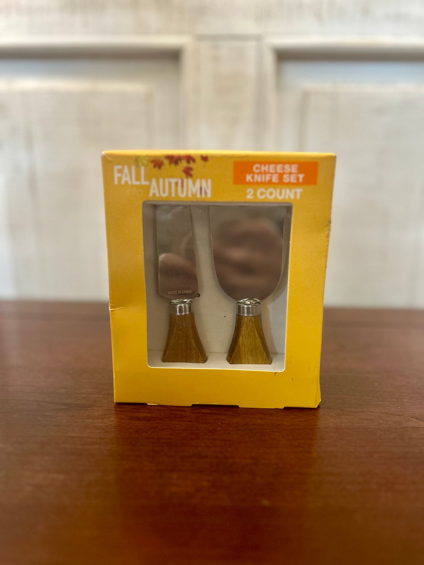 Fall Into Autumn Cheese Knife Set