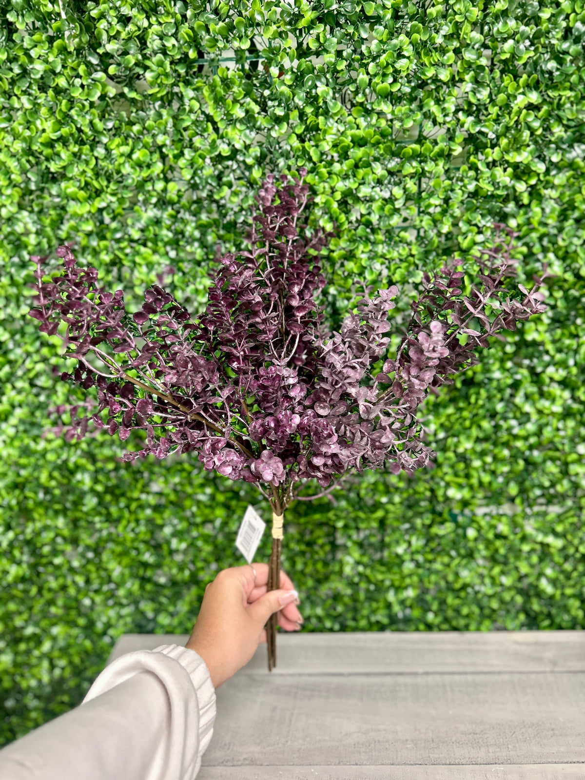 21 Inch Purple Mini Eucalyptus Bundle