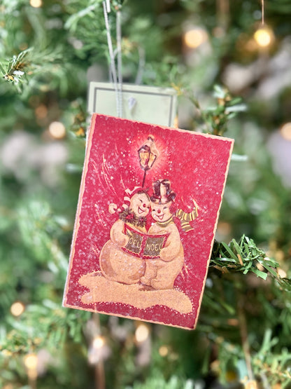 4 Inch Retro Music Book Ornament Three Styles
