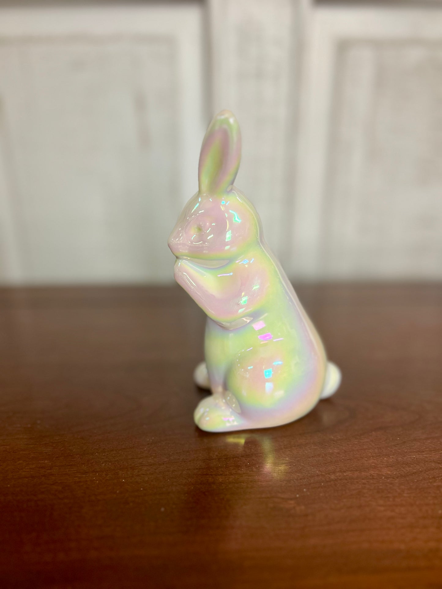 Standing Pearlescent Bunny