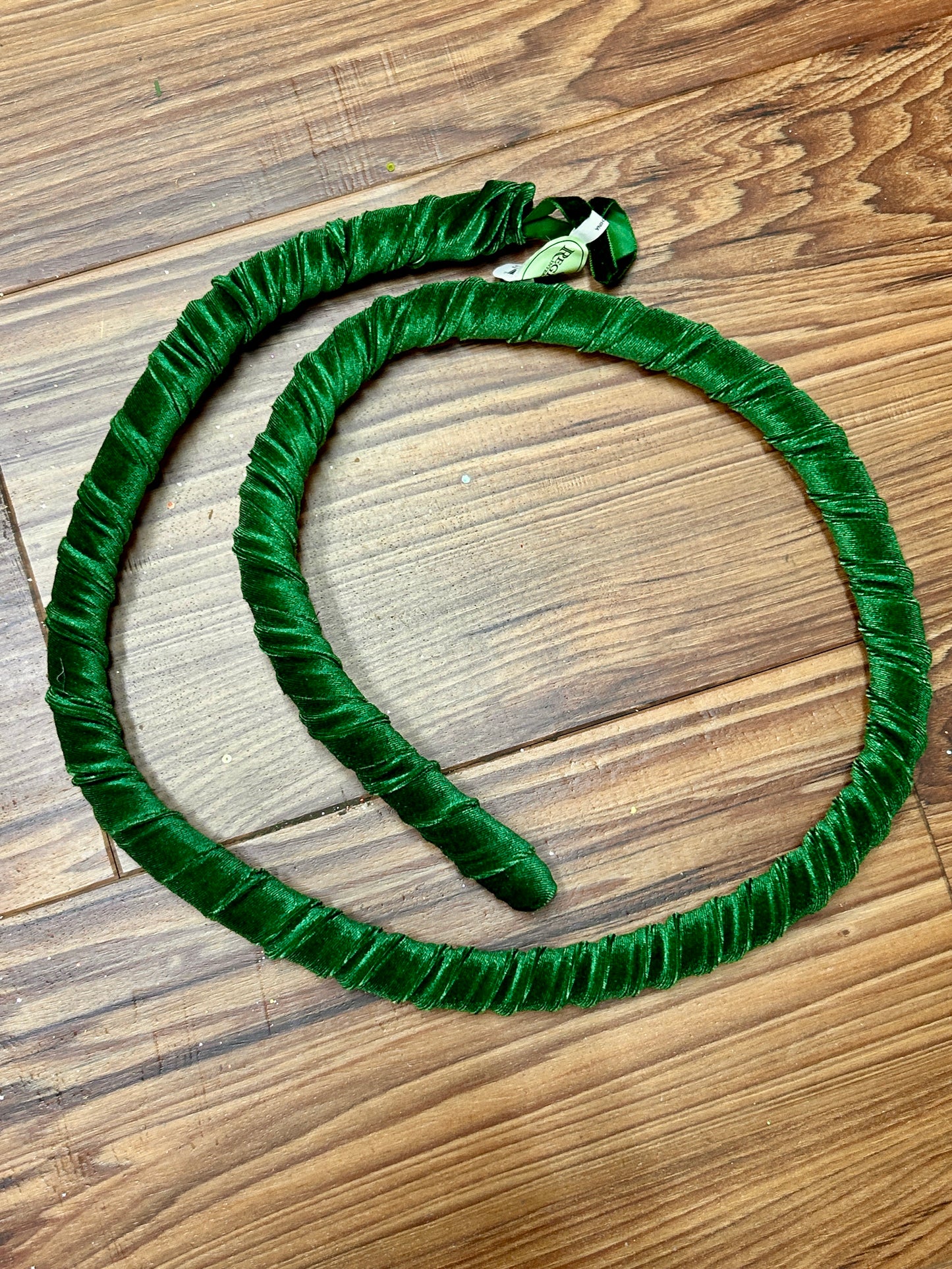 48 Inch Green Velvet Roping