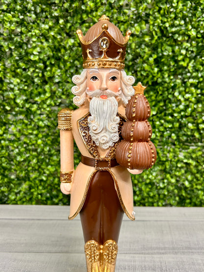15 Inch Le Chocolate Nutcracker With Dessert