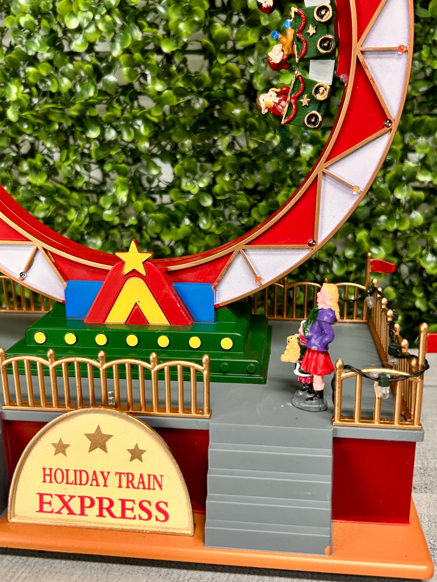 12.6 Inch Lighted Animated North Pole Express With Music