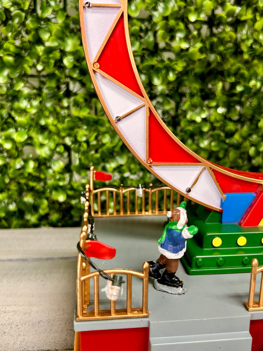 12.6 Inch Lighted Animated North Pole Express With Music