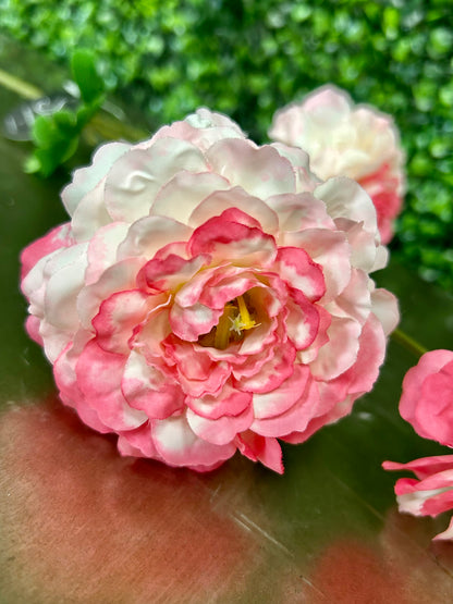 25 Inch Pink And Fuchsia French Marigold Spray