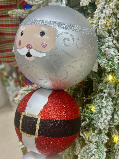 14.5 Inch Santa Finial Ornament