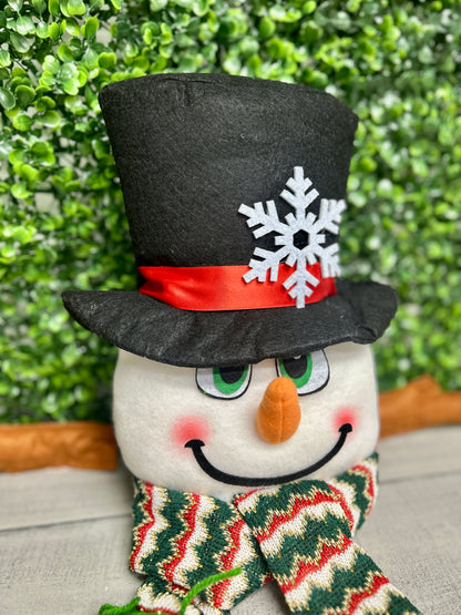 3 Piece 17 Inch Traditional Snowman Decor Kit