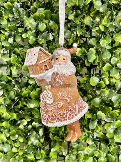 Mr & Mrs Santa Claus Gingerbread Two Styles